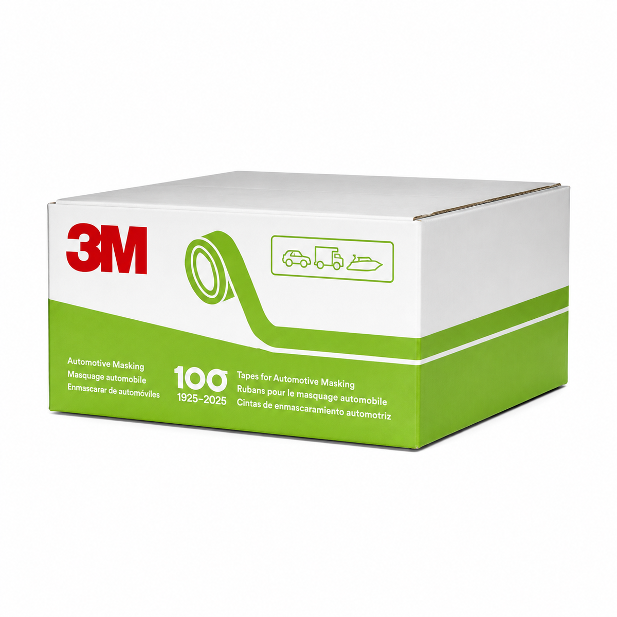 3M 26340 Green Automotive Masking Tape 233+ – 2 in × 180 ft (48 mm × 55 m)