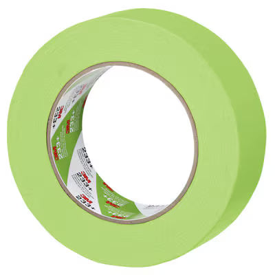 3M™ Performance Green Masking Tape 233+, 1.5" (36 mm x 55 m), 16/Case, 3M.26338
