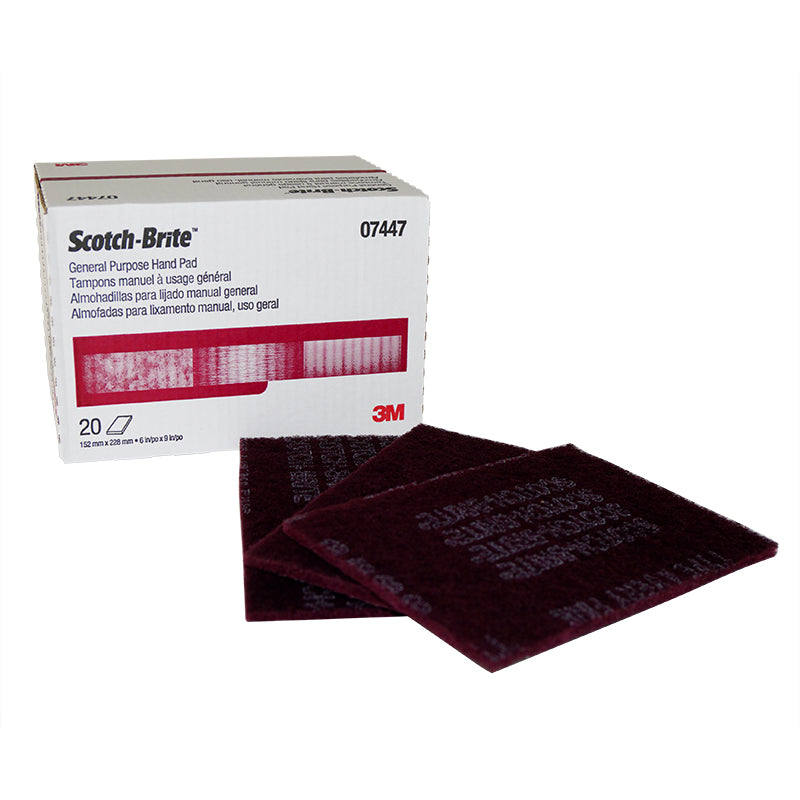 Scotch-Brite General Purpose Hand Pad, 7447, 9 in x 6 in , AAD 20/Pack