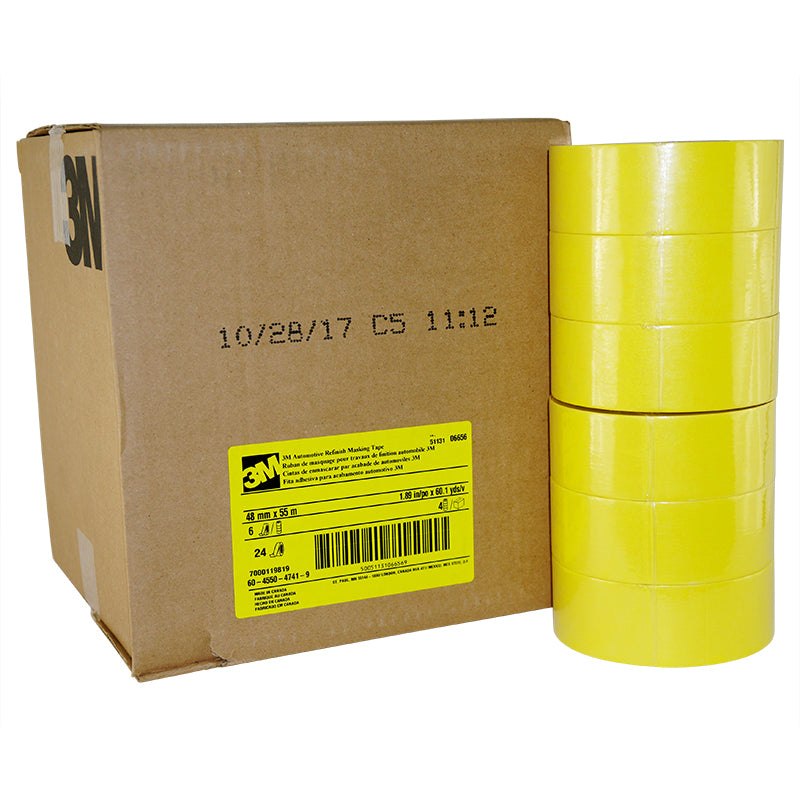 Automotive Refinish Masking Tape 388N, 12.2 in x 180 ft , 24/Case