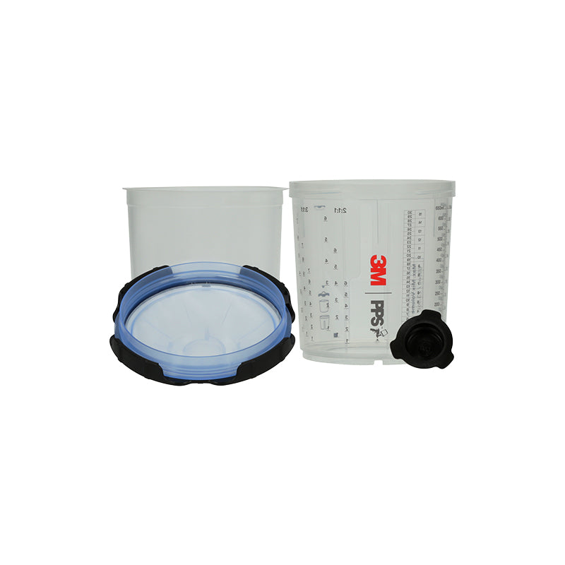 PPS Series 2.0 Spray Cup System Kit, , Standard (22 fl oz, 650 mL), 125 Micron Filter, 1 Kit/Case