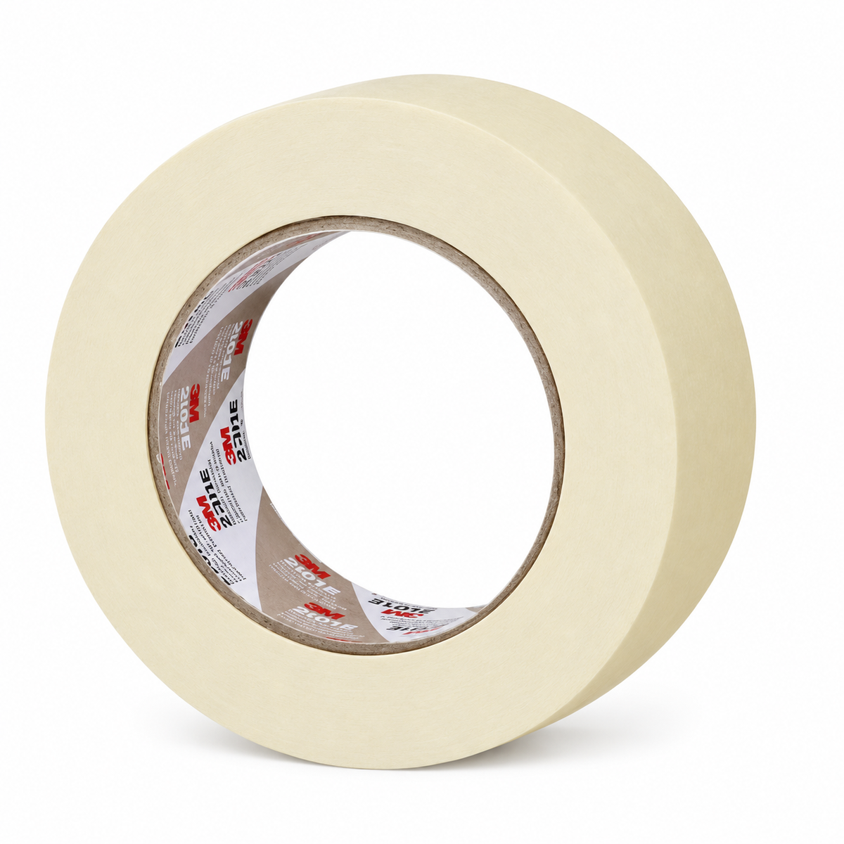 3M 06548 Automotive Masking Tape – 2 in × 180 ft (48 mm × 55 m), Natural, 2308