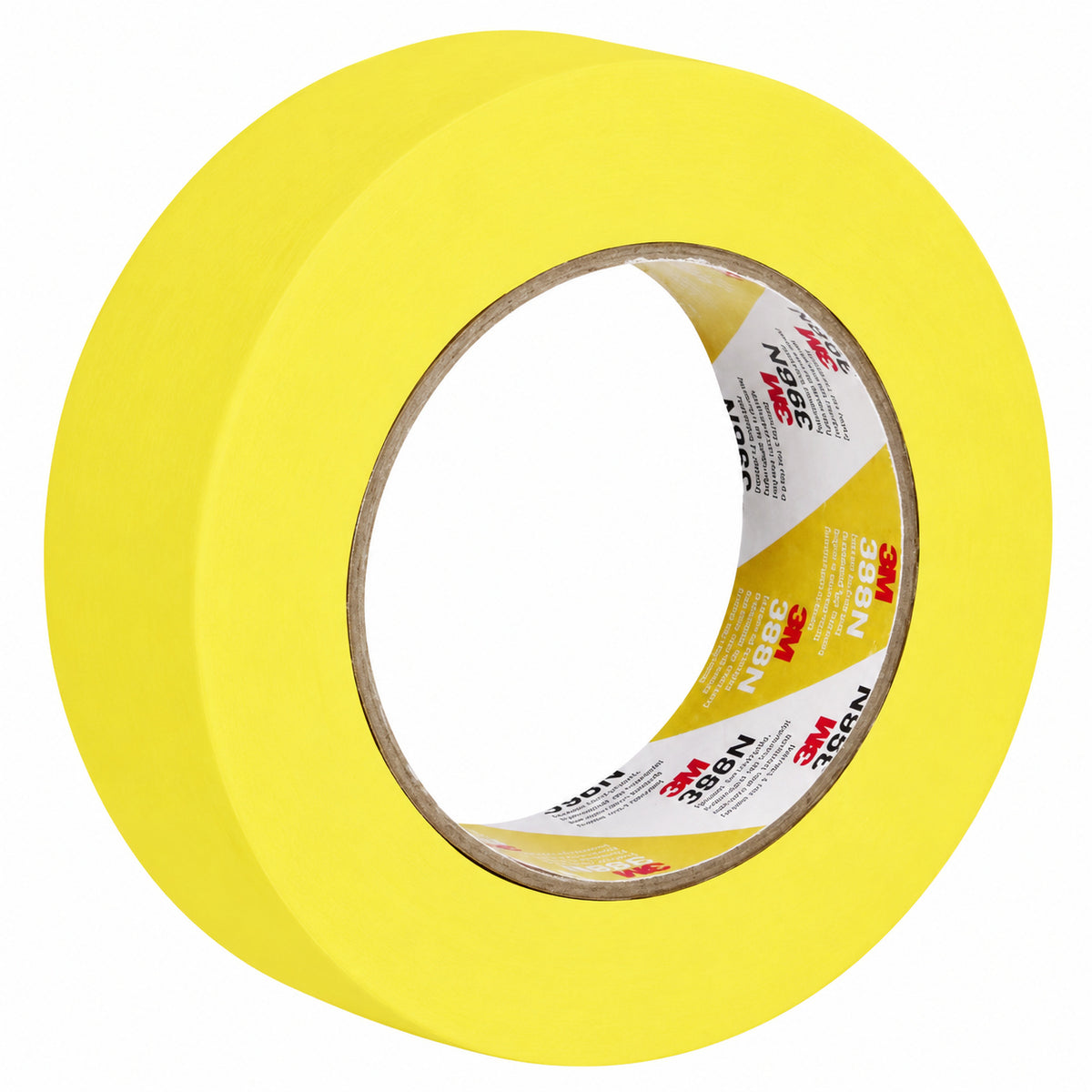 3M 06654 Yellow Automotive Masking Tape – 1-1/2 in × 180 ft (36 mm × 55 m)