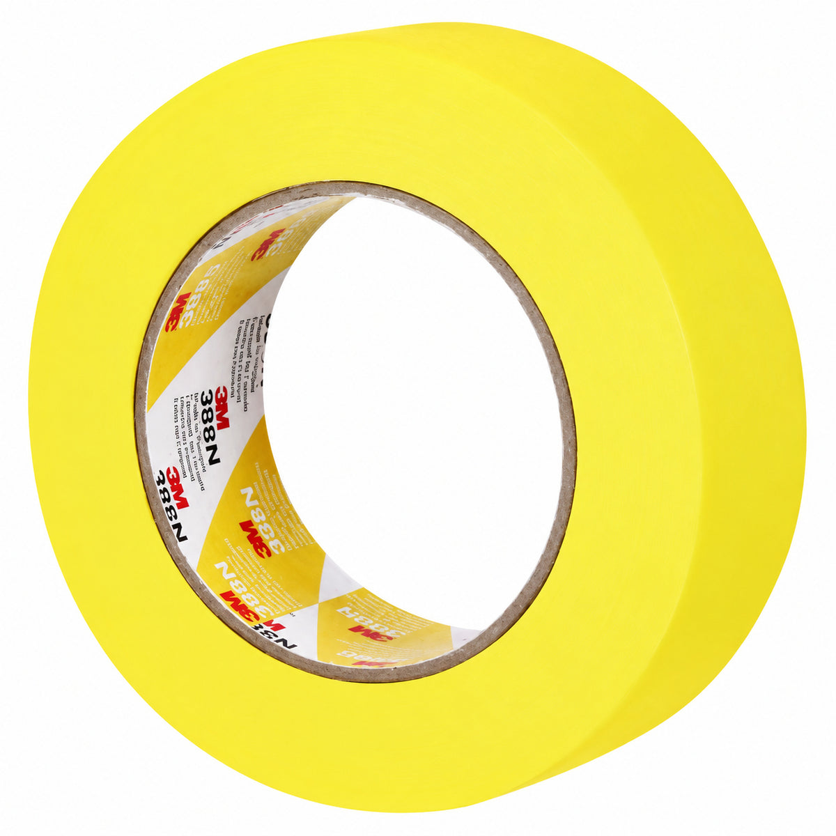 3M 06654 Yellow Automotive Masking Tape – 1-1/2 in × 180 ft (36 mm × 55 m)