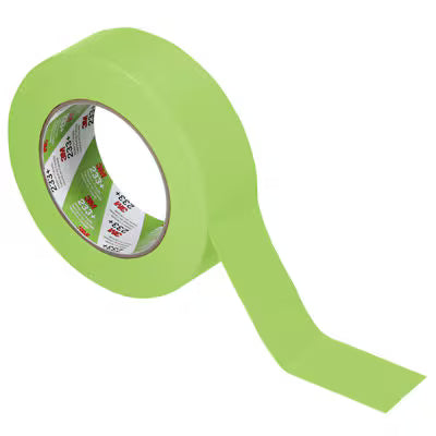 3M™ Performance Green Masking Tape 233+, 1.5" (36 mm x 55 m), 16/Case, 3M.26338