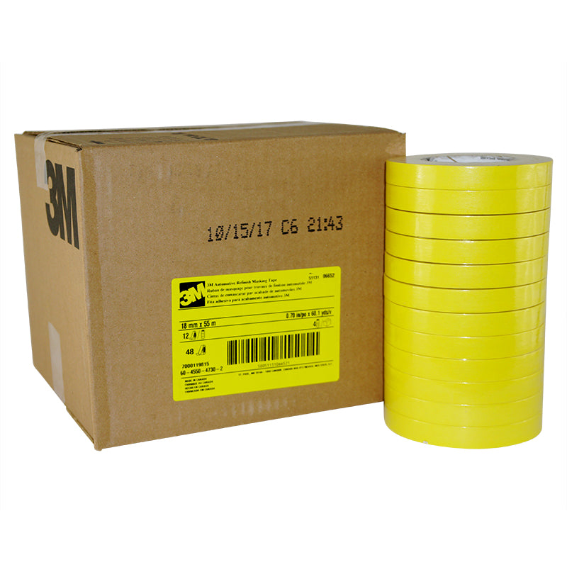 Automotive Refinish Masking Tape 388N, 4.57 in x 180 ft , 48/Case