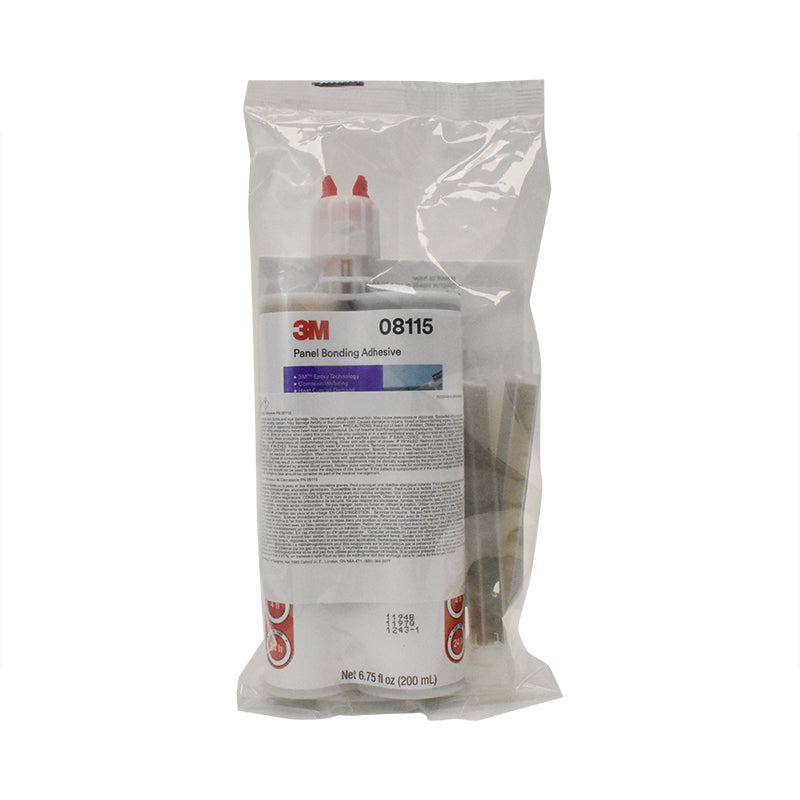 Panel Bonding Adhesive, 08115, OEM Recommended, Two-Part Epoxy, 200 ml/6.75 fl oz Cartridge