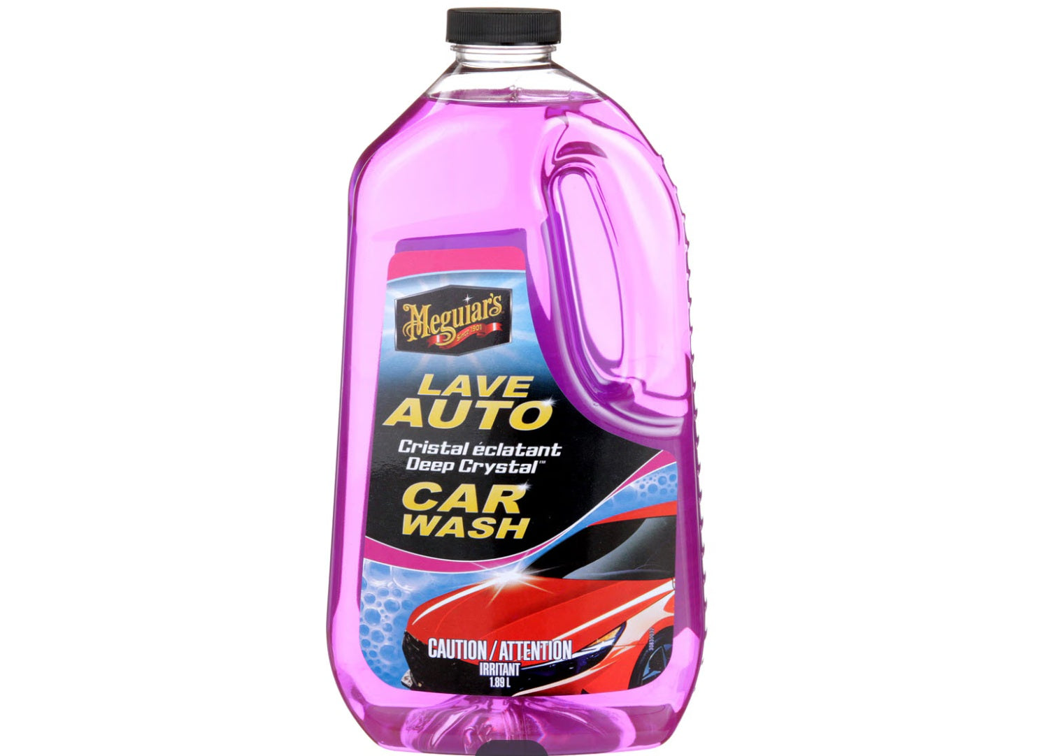 Meguiar’s® Deep Crystal™ Car Wash, G10464C, pink, 64 fl. oz. (1.89 L)